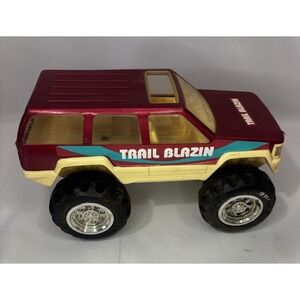 1993 Remco Toys Pressed Steel Jeep Truck "Trail Blazin" 4x4